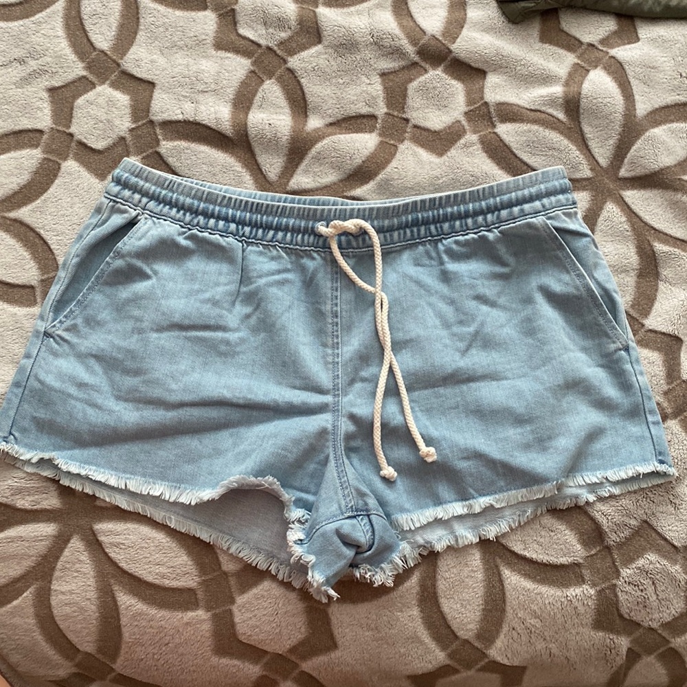 Aerie denim shorts